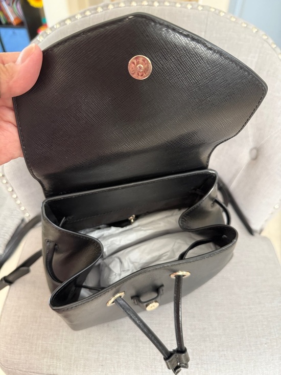 kate spade Black Leather Medium Backpack